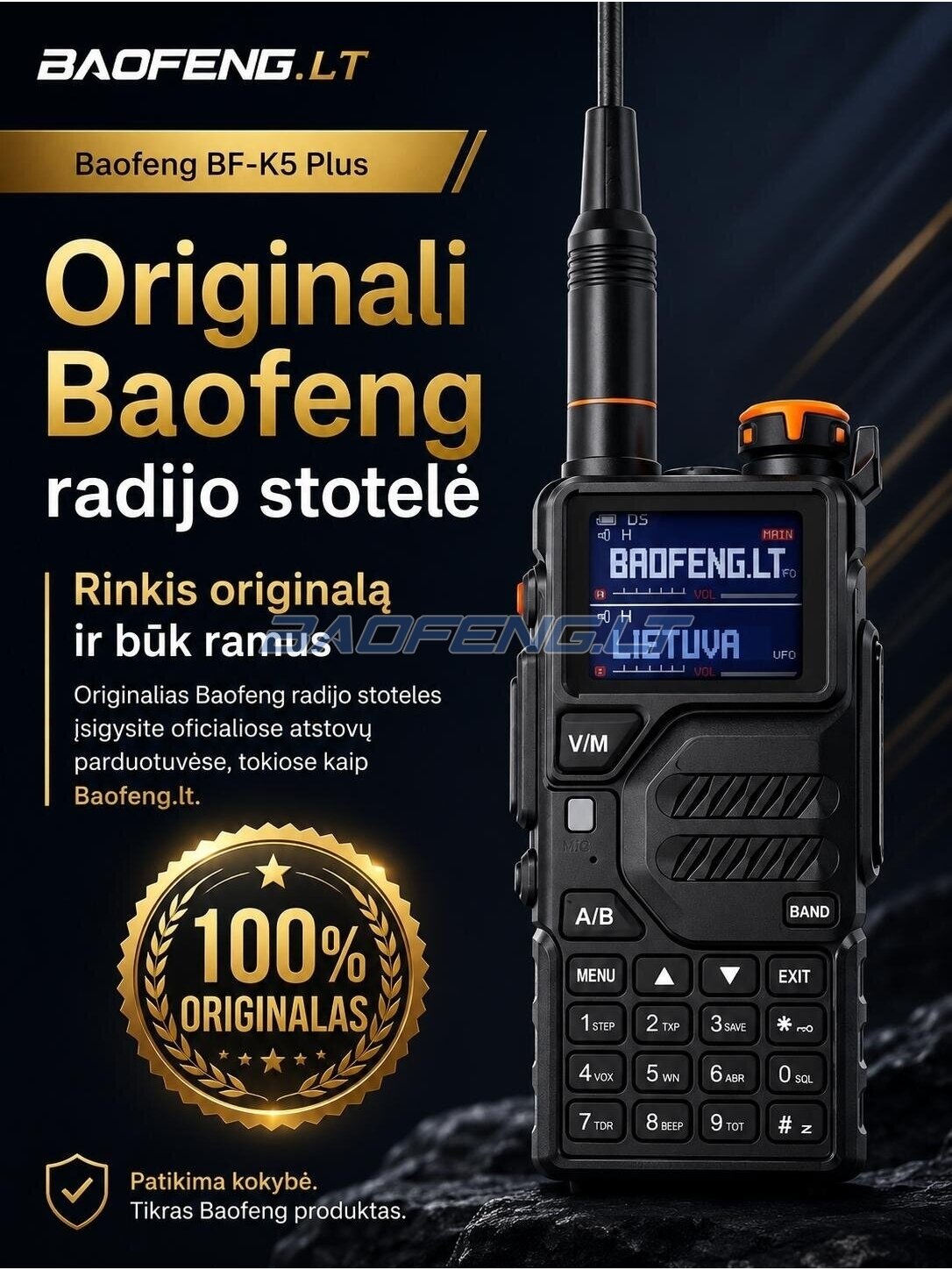 Baofeng BF-K5 PLUS 22