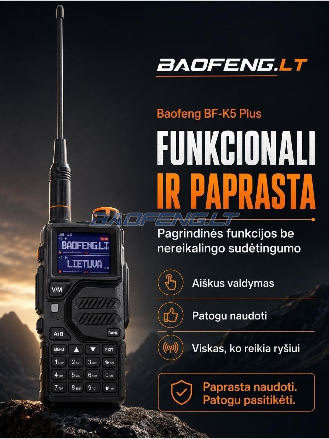 Baofeng BF-K5 PLUS 14