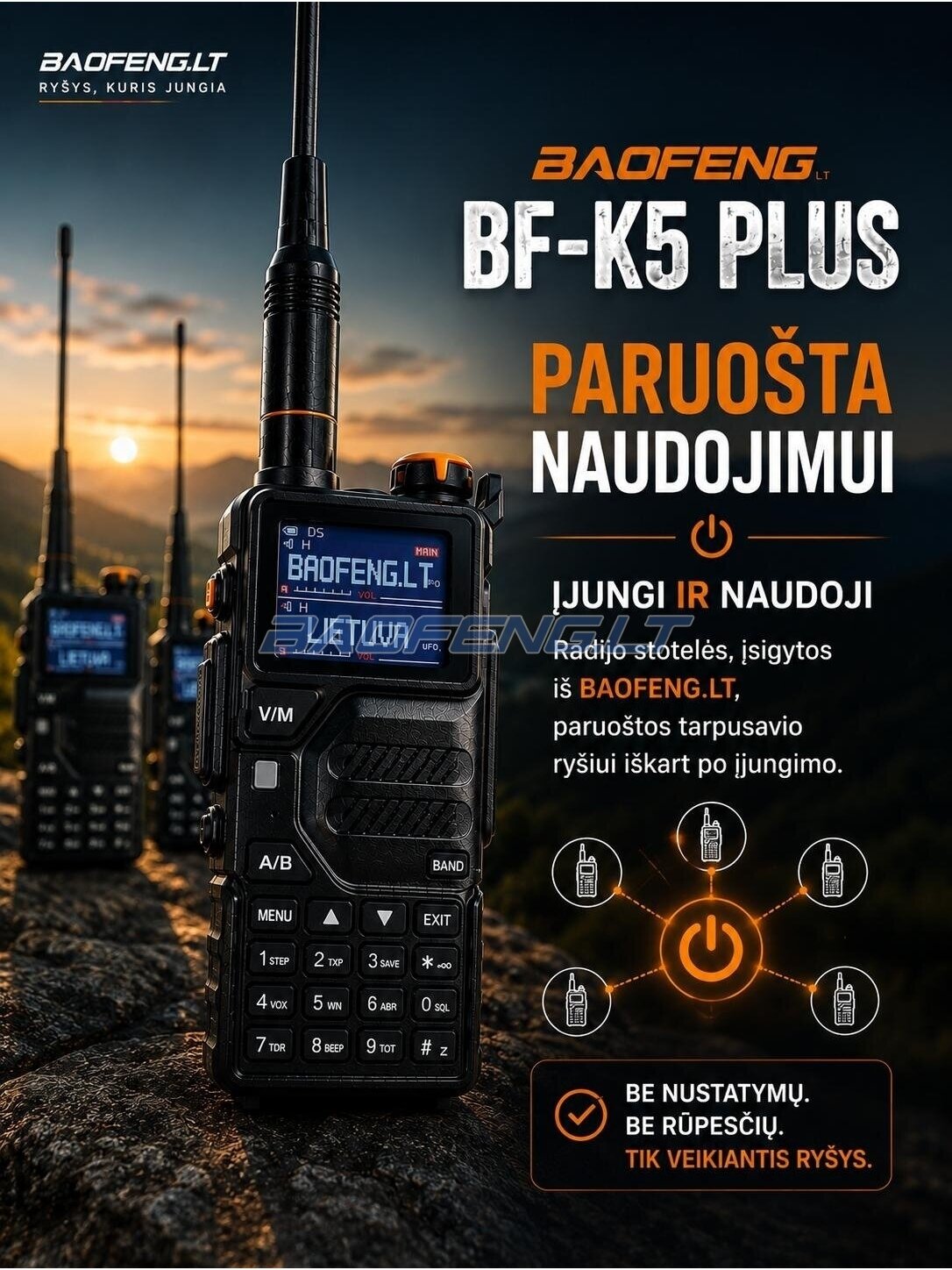 Baofeng BF-K5 PLUS 8