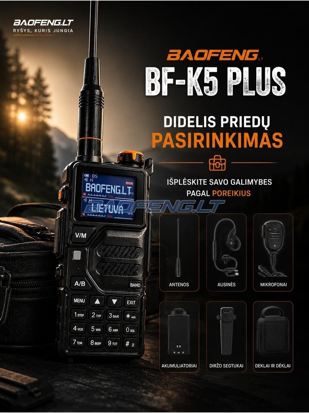 Baofeng BF-K5 PLUS 18