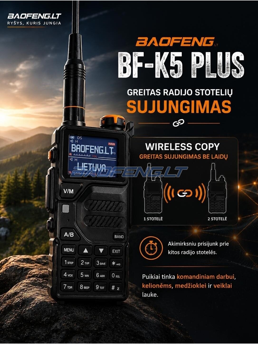 Baofeng BF-K5 PLUS 16
