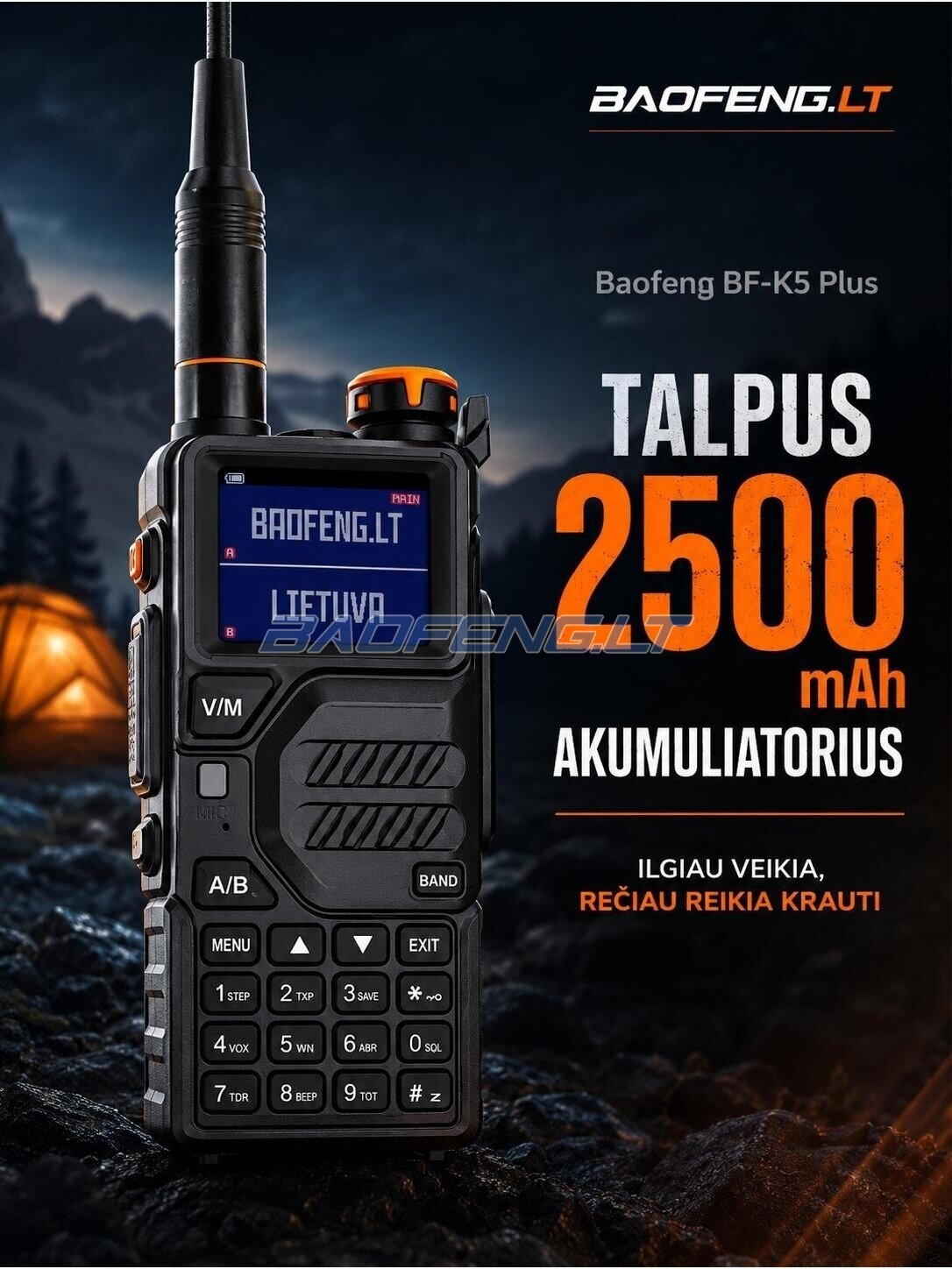 Baofeng BF-K5 PLUS 12