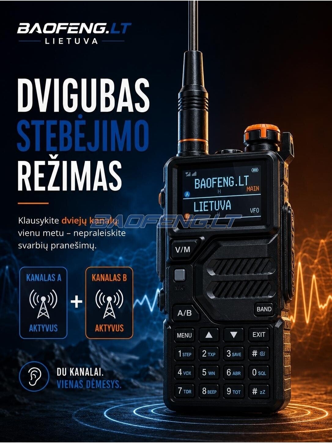 Baofeng BF-K5 PLUS 7