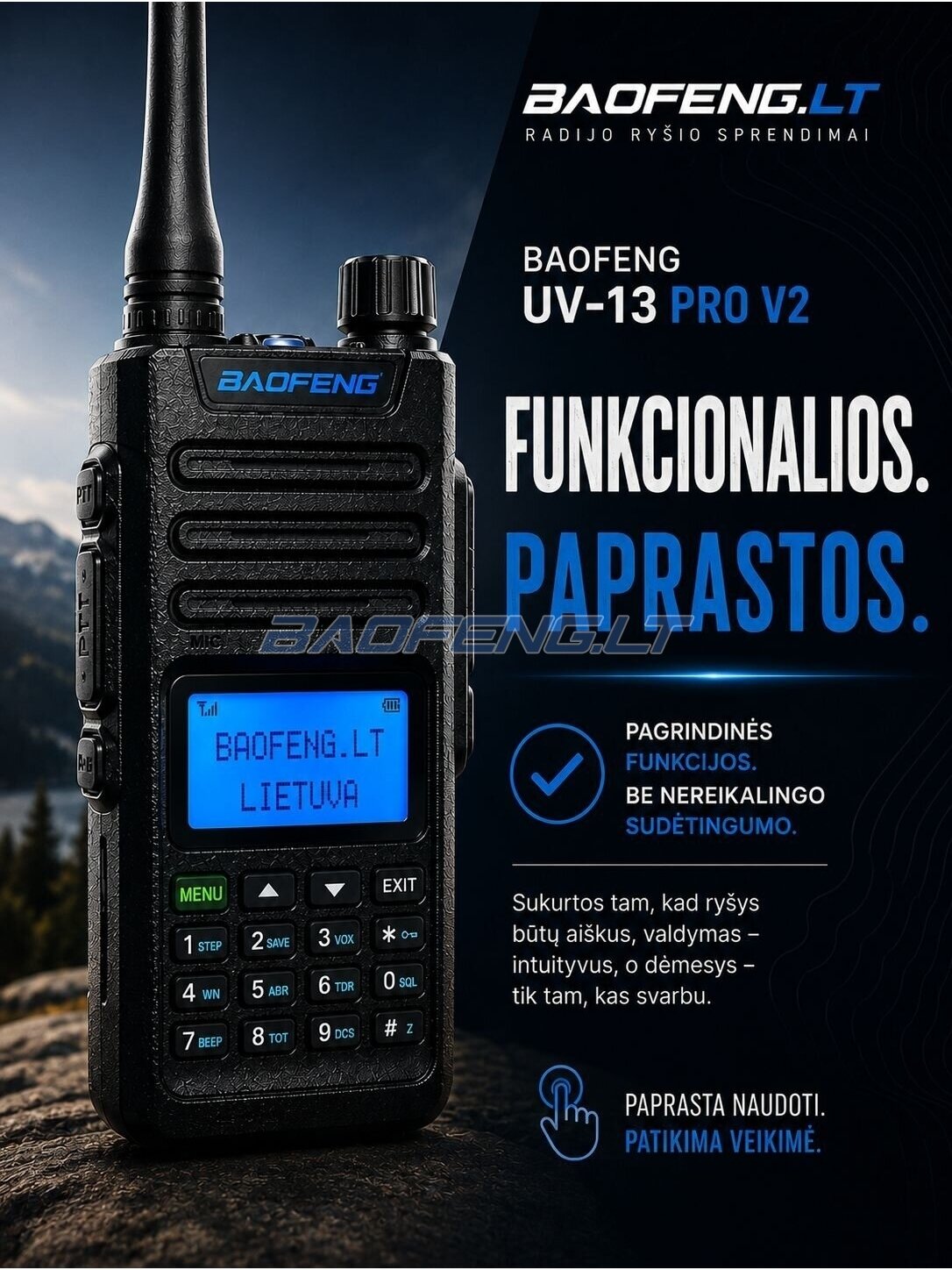 Baofeng UV-13 PRO V2 10