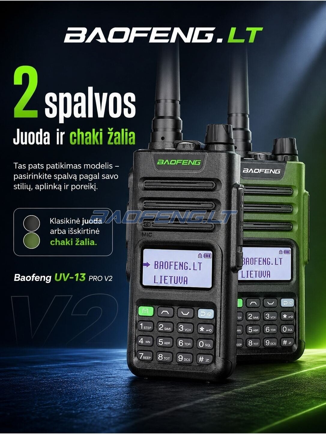 Baofeng UV-13 PRO V2 3