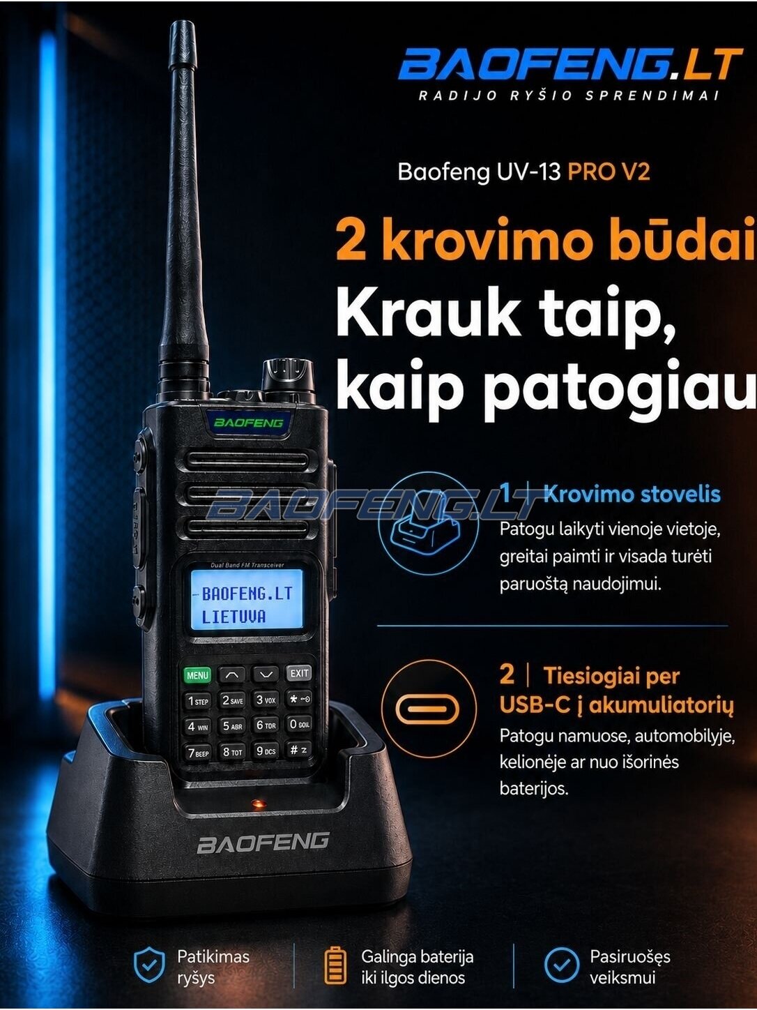 Baofeng UV-13 PRO V2 16