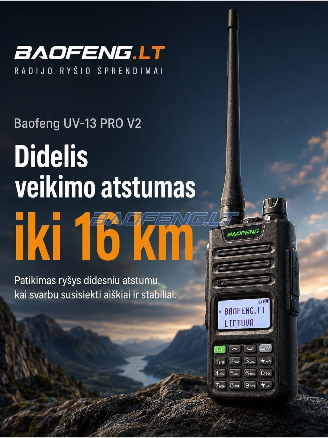 Baofeng UV-13 PRO V2 7