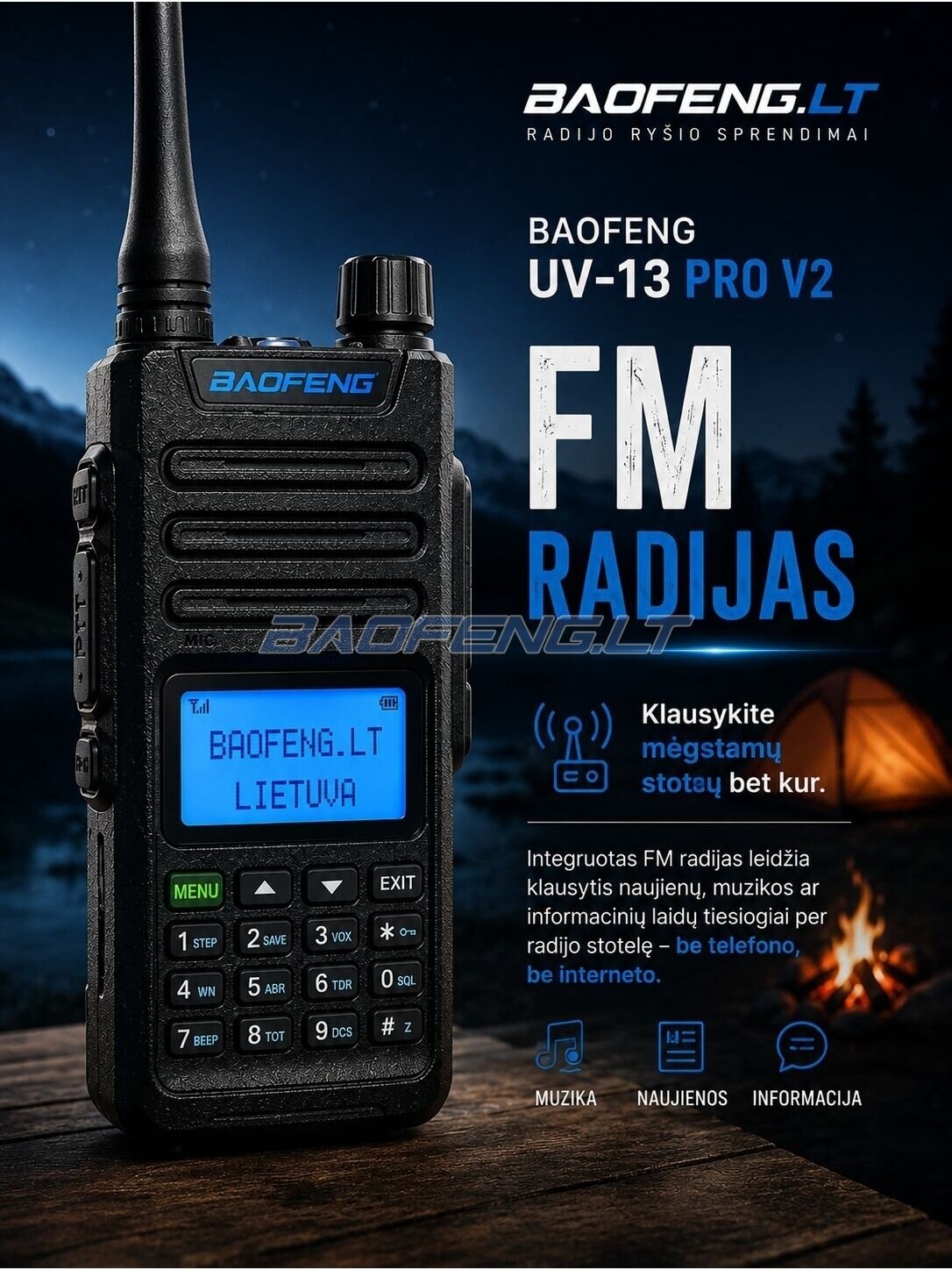 Baofeng UV-13 PRO V2 4