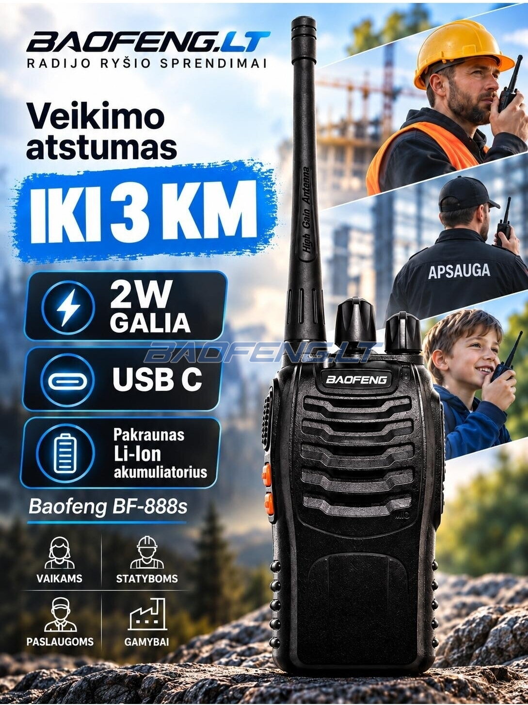 Baofeng BF-888s (upgrade) Baofeng BF-888s (upgrade)