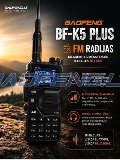Baofeng BF-K5 PLUS 10