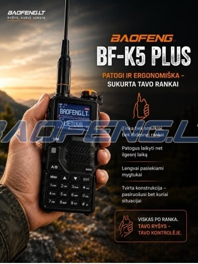 Baofeng BF-K5 PLUS 2