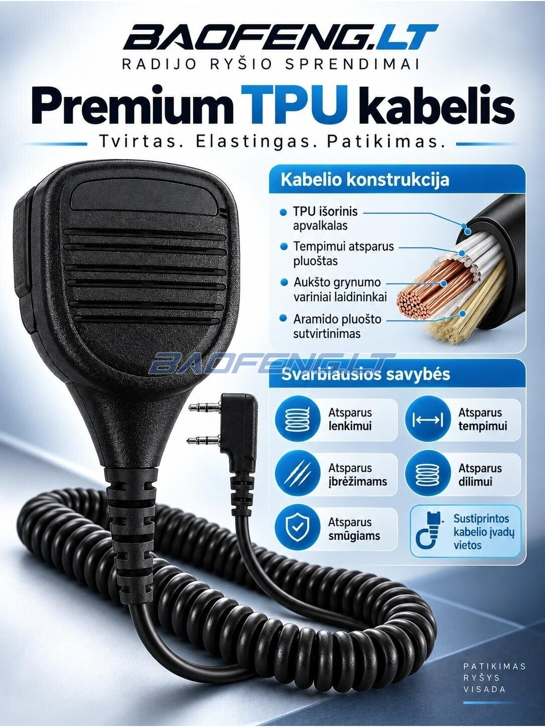 K Type - Garsiakalbis / mikrofonas PREMIUM 1