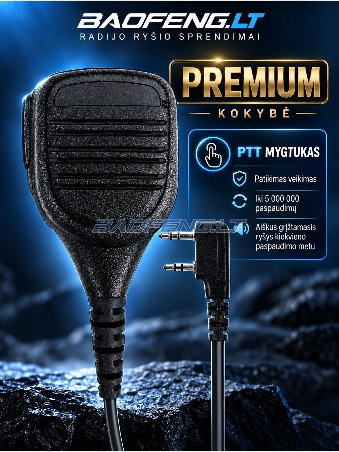K Type - Garsiakalbis / mikrofonas PREMIUM 5