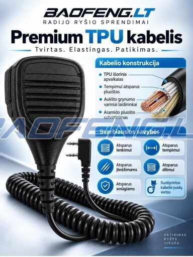 K Type - Garsiakalbis / mikrofonas PREMIUM K Type - Garsiakalbis / mikrofonas PREMIUM