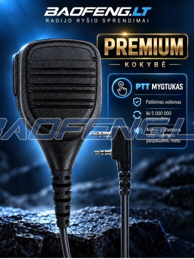 K Type - Garsiakalbis / mikrofonas PREMIUM 5