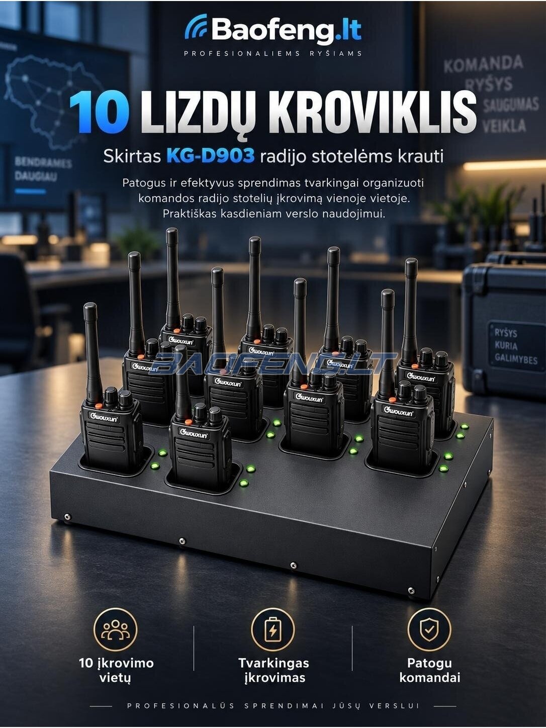 Wouxun 6 ir 10 lizdu krovikliai 7 Wouxun 6 ir 10 lizdu krovikliai 7