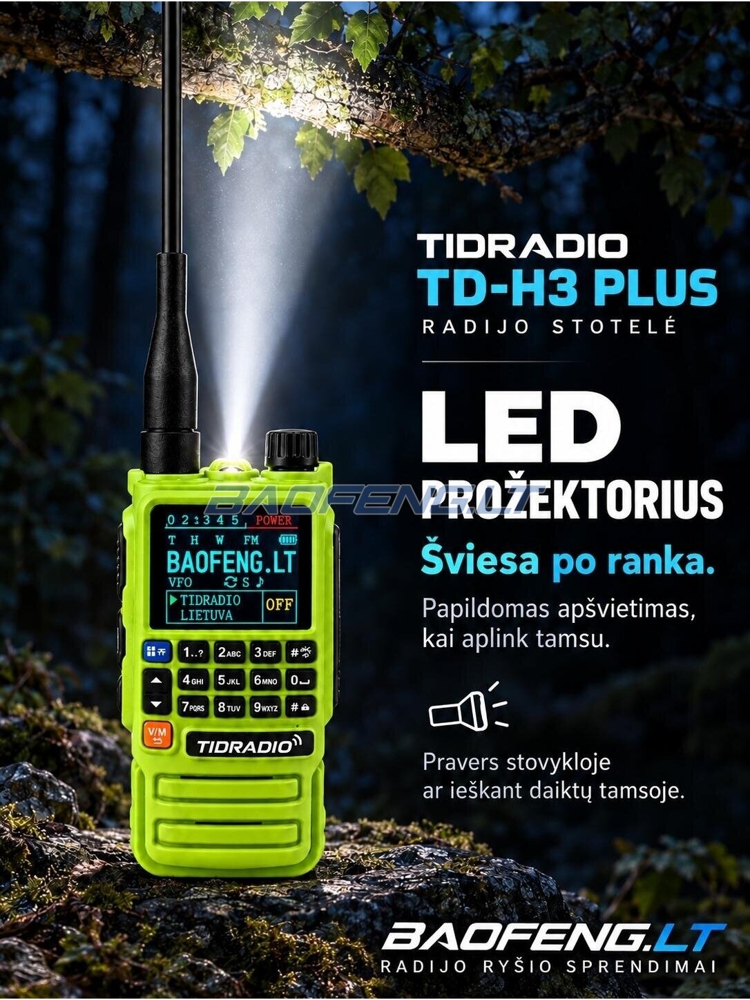 TIDRADIO TD-H3 plus 18 TIDRADIO TD-H3 plus 18