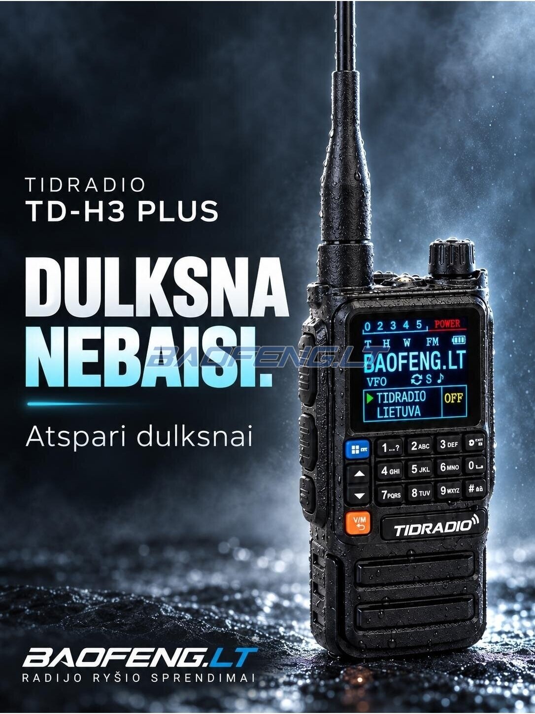 TIDRADIO TD-H3 plus 3