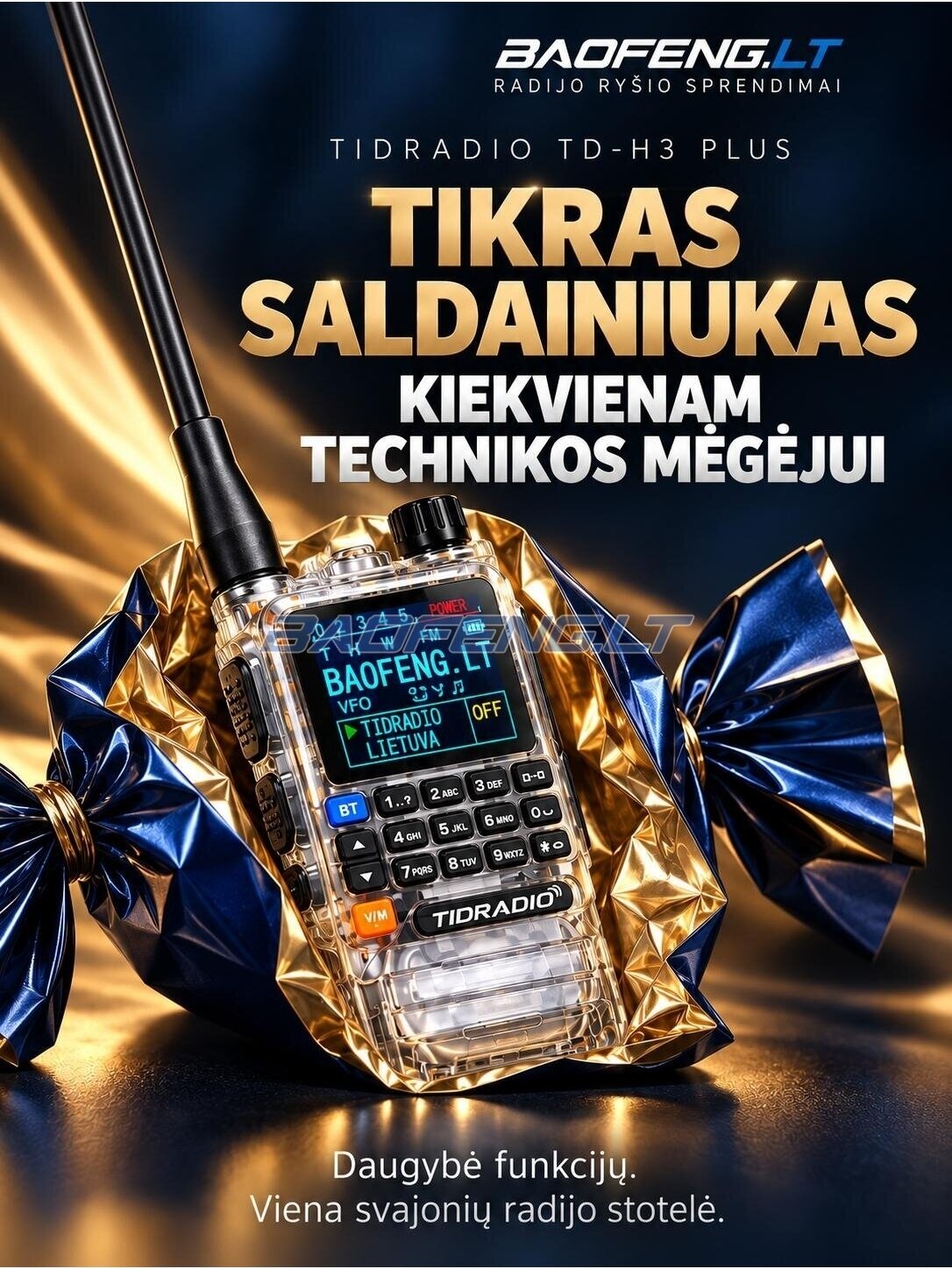 TIDRADIO TD-H3 plus 1