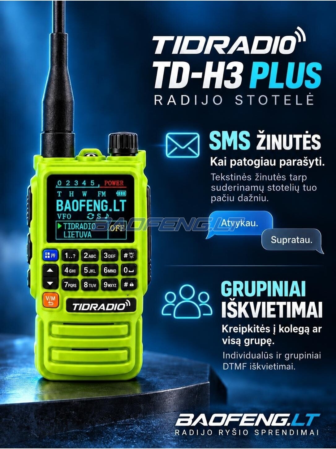 TIDRADIO TD-H3 plus 19 TIDRADIO TD-H3 plus 19