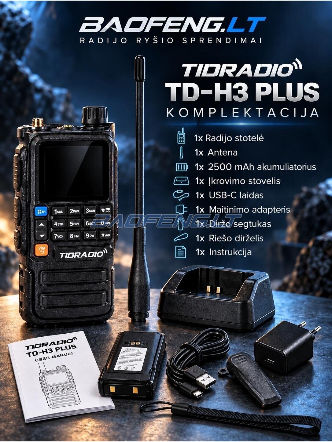 TIDRADIO TD-H3 plus 25 TIDRADIO TD-H3 plus 25