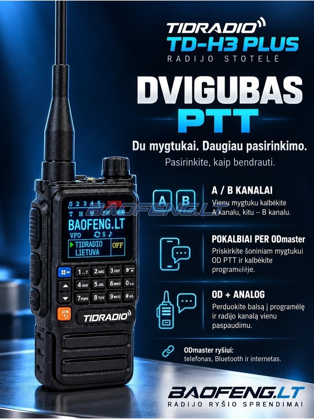 TIDRADIO TD-H3 plus 11