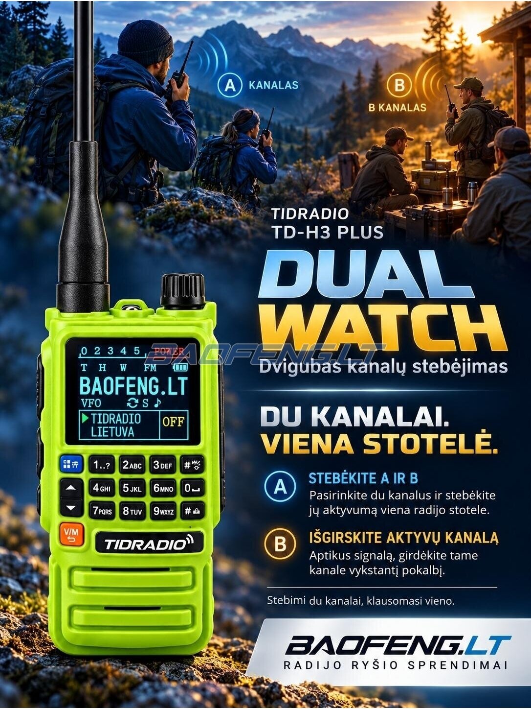 TIDRADIO TD-H3 plus 13