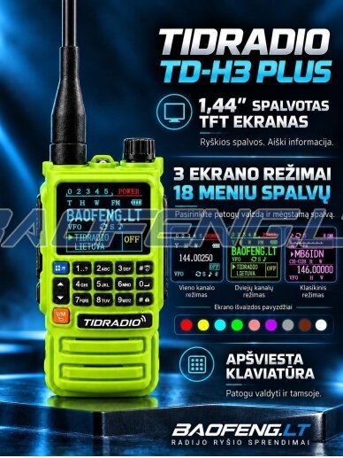 TIDRADIO TD-H3 plus 9