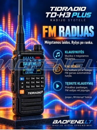 TIDRADIO TD-H3 plus 14 TIDRADIO TD-H3 plus 14