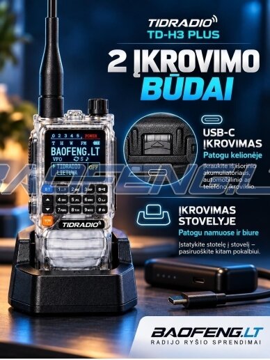 TIDRADIO TD-H3 plus 17