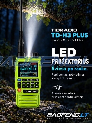 TIDRADIO TD-H3 plus 18 TIDRADIO TD-H3 plus 18