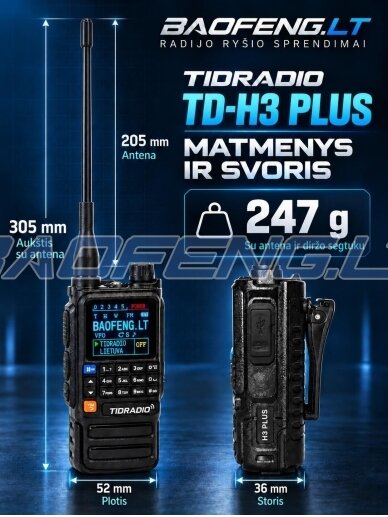 TIDRADIO TD-H3 plus 23 TIDRADIO TD-H3 plus 23