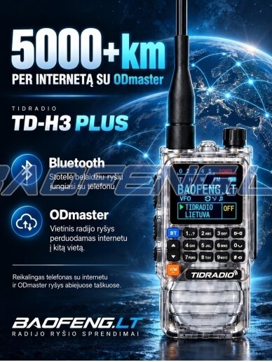 TIDRADIO TD-H3 plus 5 TIDRADIO TD-H3 plus 5