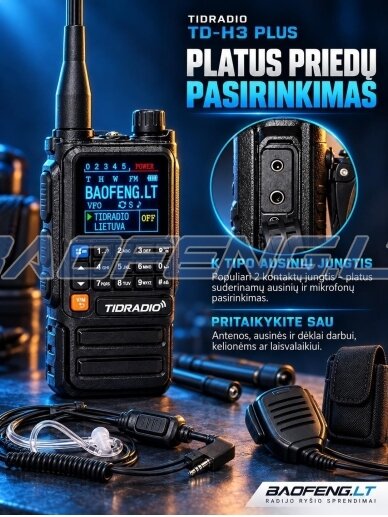 TIDRADIO TD-H3 plus 21 TIDRADIO TD-H3 plus 21
