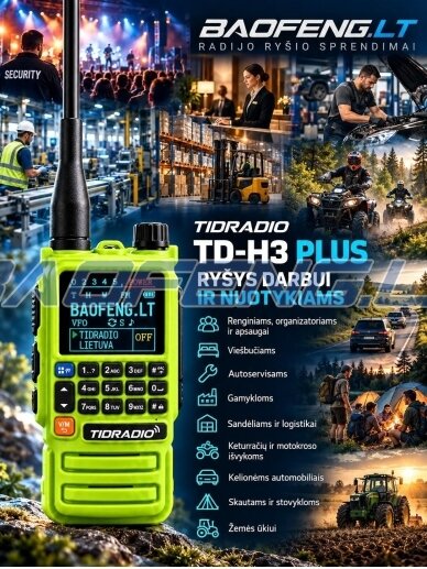 TIDRADIO TD-H3 plus 24