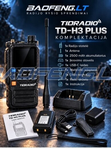 TIDRADIO TD-H3 plus 25 TIDRADIO TD-H3 plus 25