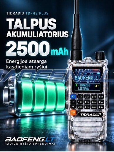 TIDRADIO TD-H3 plus 8 TIDRADIO TD-H3 plus 8