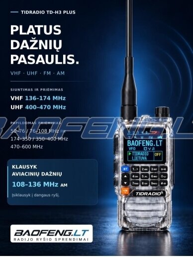 TIDRADIO TD-H3 plus 12
