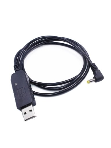 USB kroviklis 2.5 mm jungiamas tiesiai į akumuliatorių