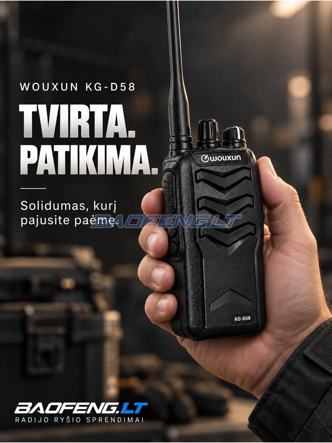 Wouxun KG-D58 (skaitmeninė) 9