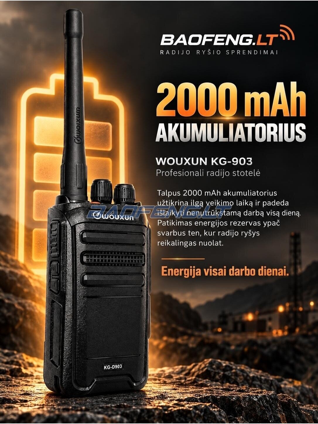 Wouxun KG-D903 (skaitmeninė) 10 Wouxun KG-D903 (skaitmeninė) 10