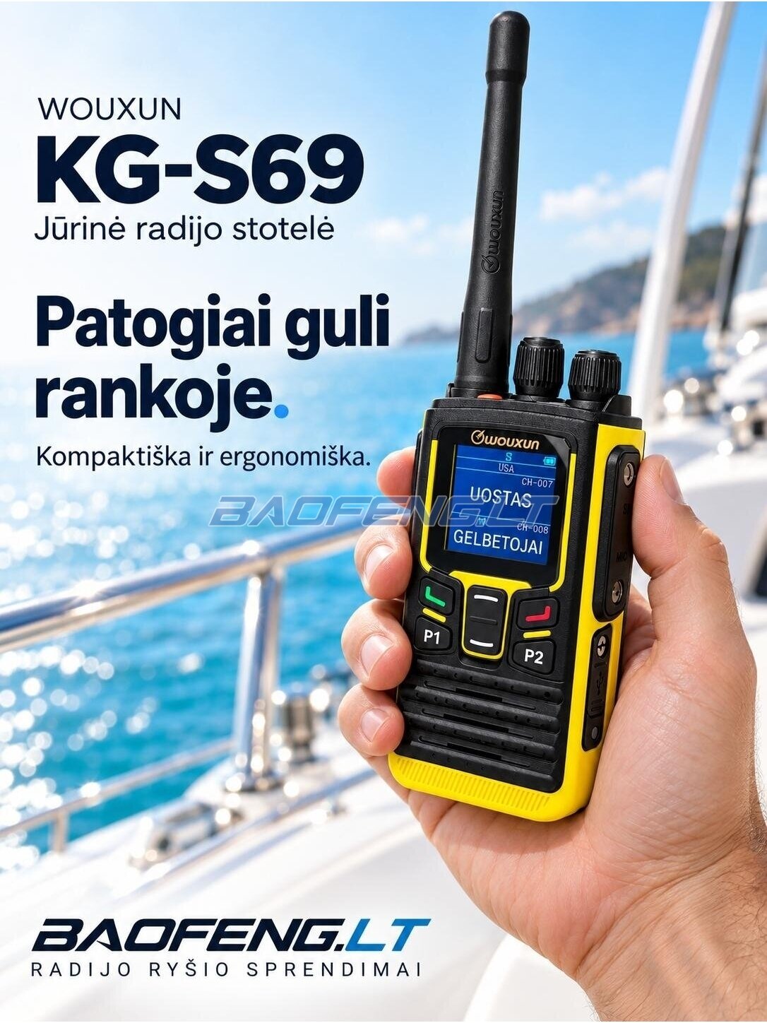 Wouxun KG-S69 (jūrinė) 13 Wouxun KG-S69 (jūrinė) 13