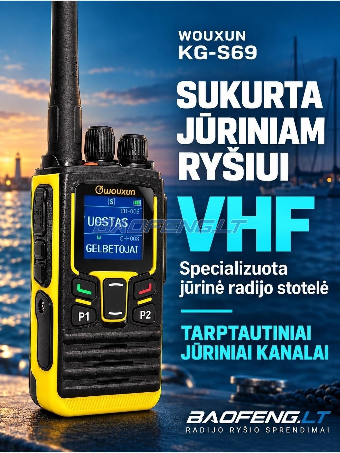 Wouxun KG-S69 (jūrinė) 4 Wouxun KG-S69 (jūrinė) 4