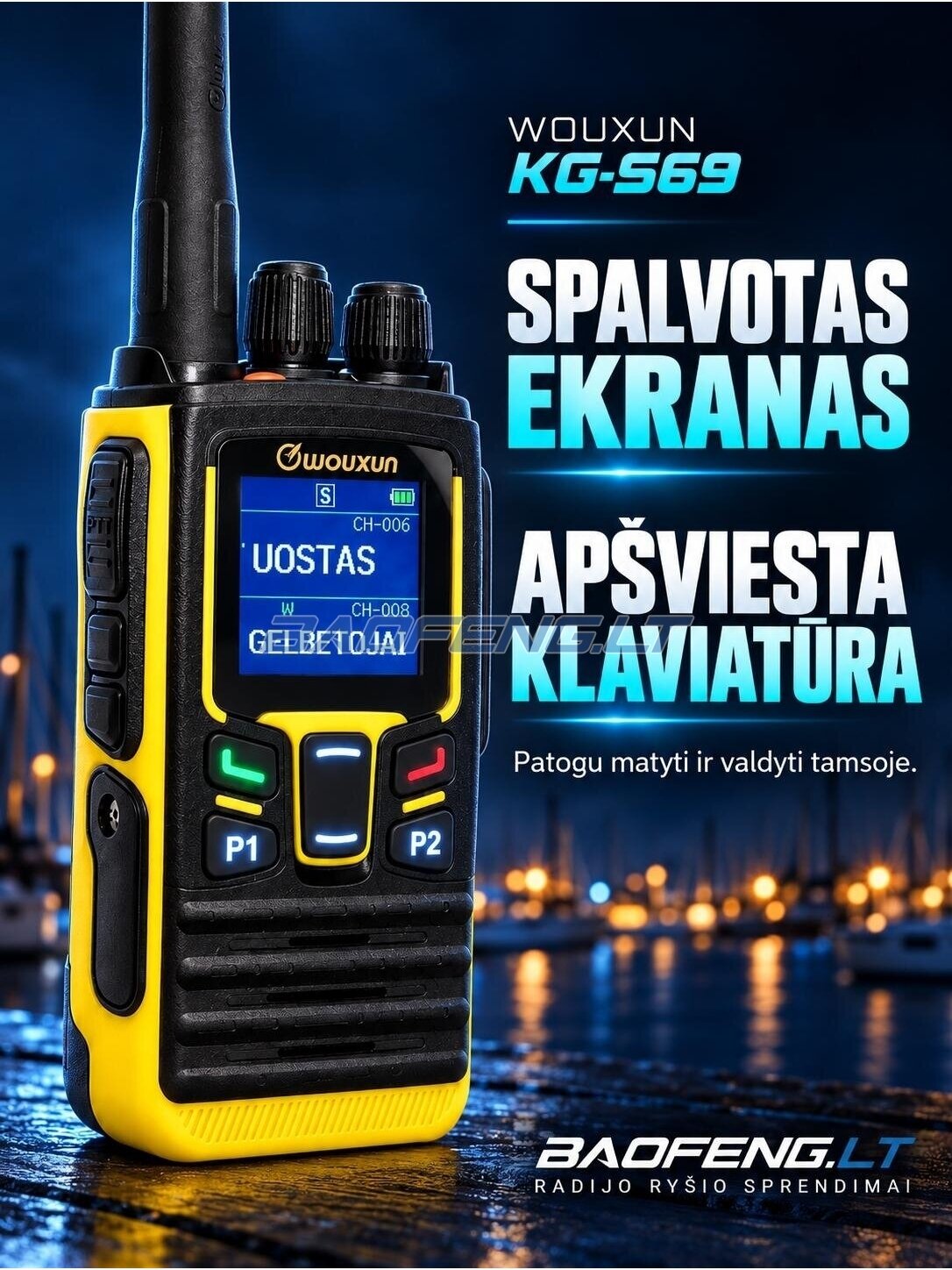 Wouxun KG-S69 (jūrinė) 2 Wouxun KG-S69 (jūrinė) 2