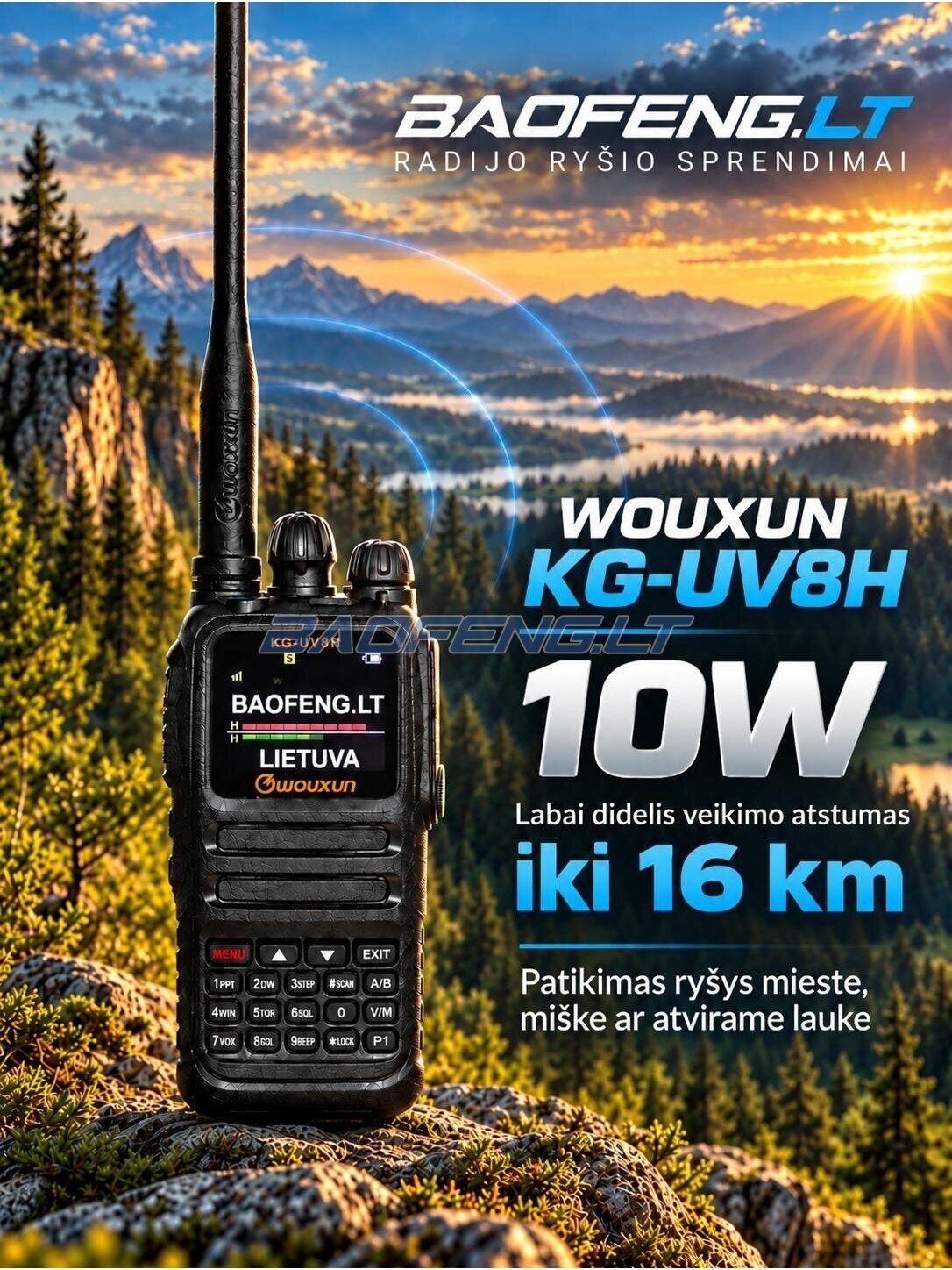 Wouxun KG-UV8H 1
