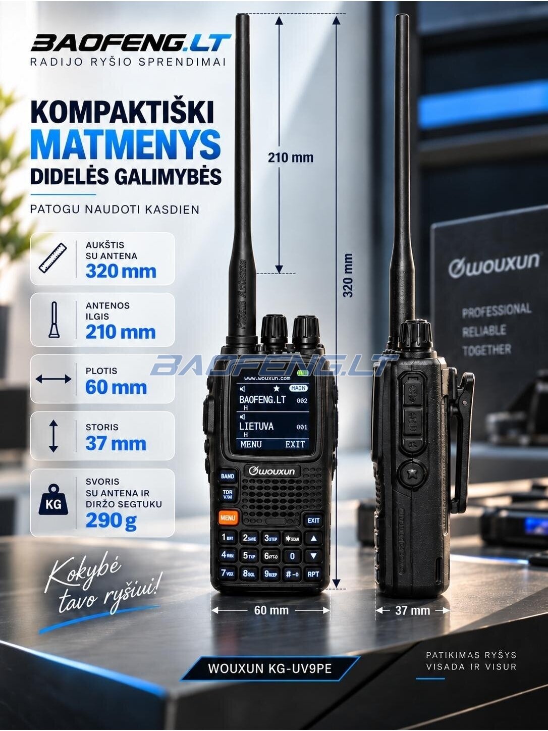 Wouxun KG-UV9PE 20 Wouxun KG-UV9PE 20