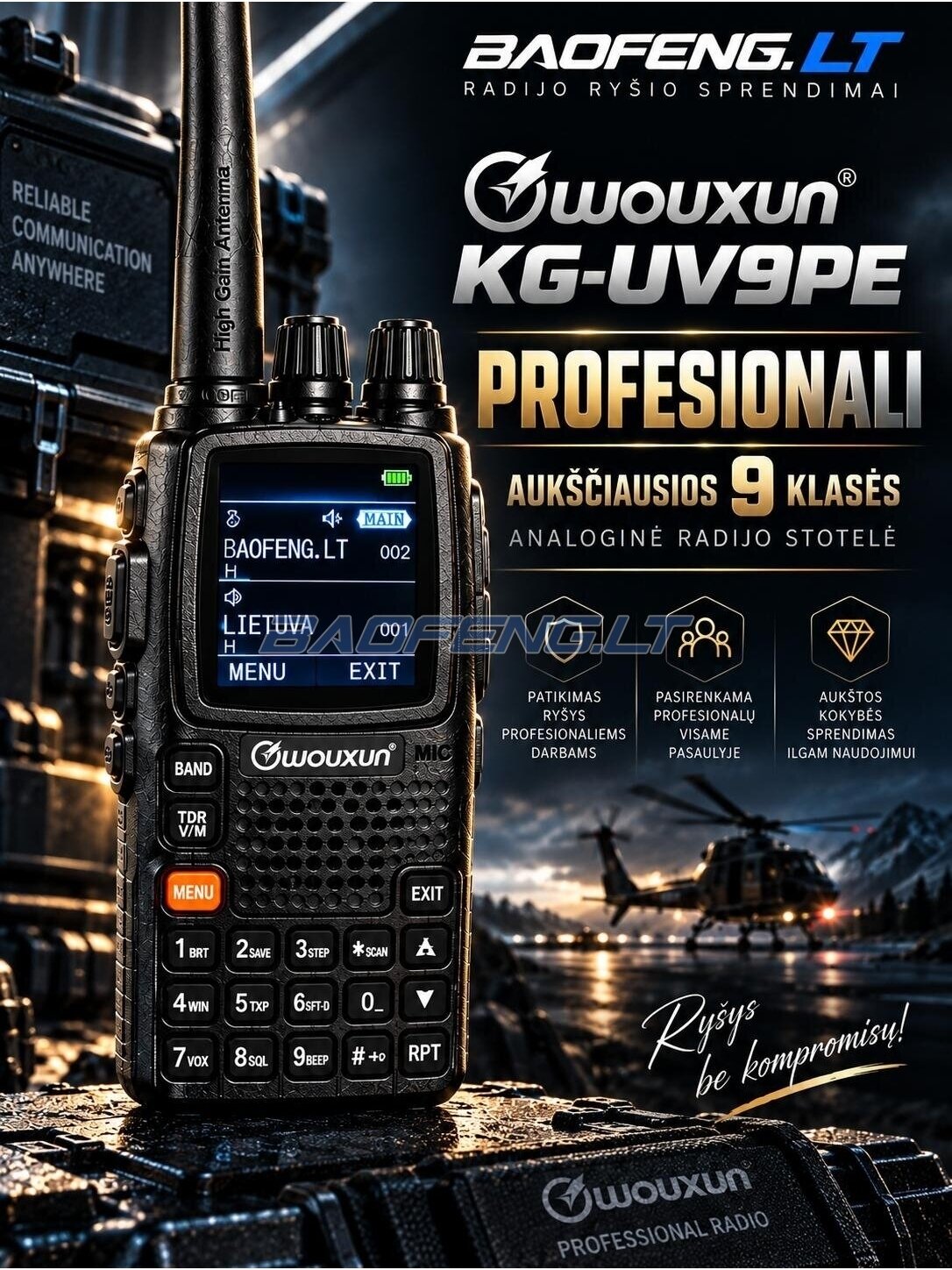 Wouxun KG-UV9PE 16 Wouxun KG-UV9PE 16