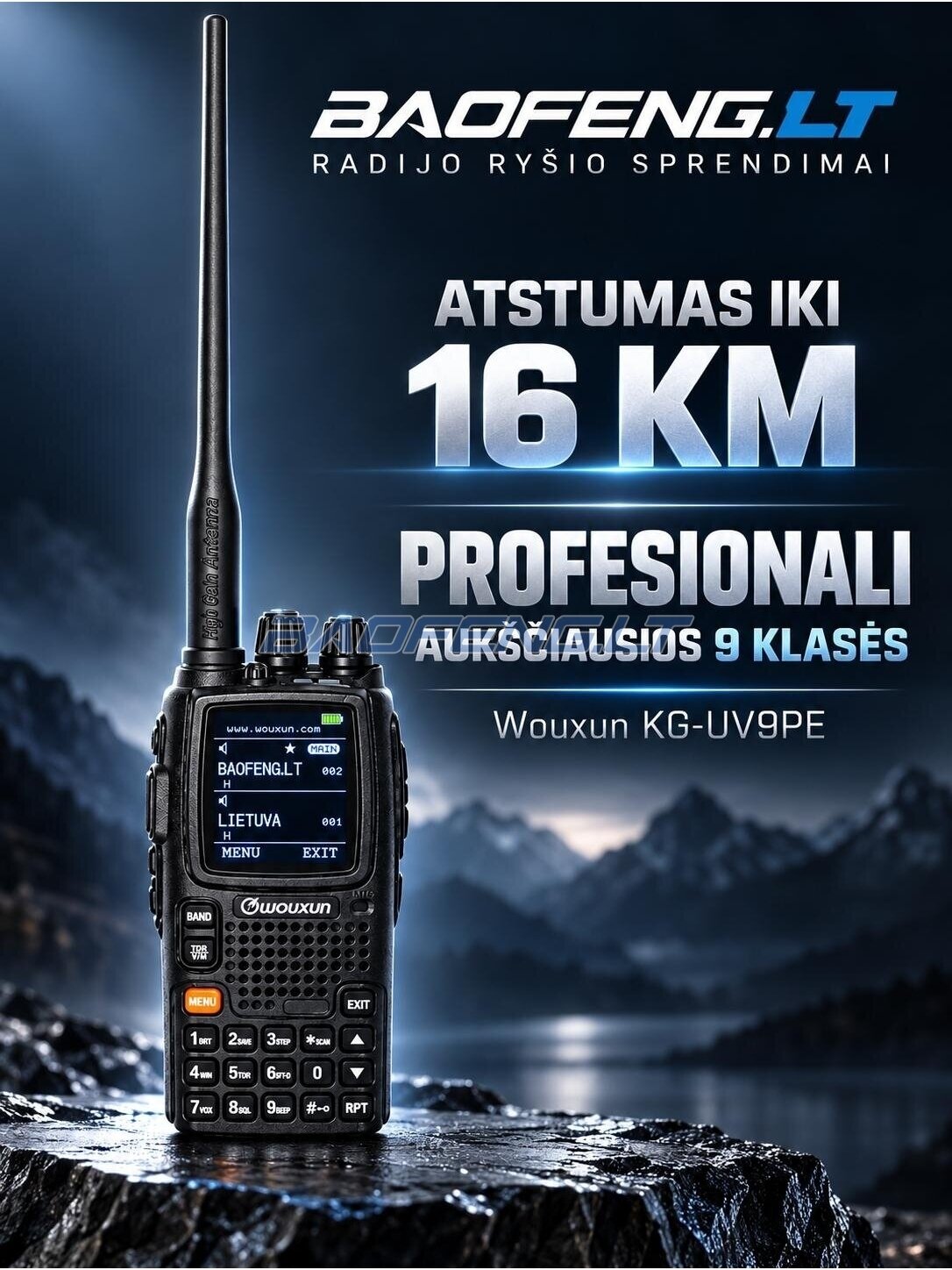 Wouxun KG-UV9PE