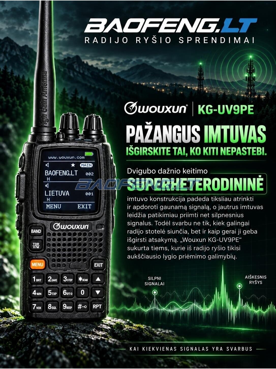 Wouxun KG-UV9PE 9 Wouxun KG-UV9PE 9