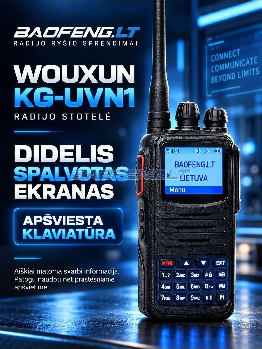 Wouxun KG-UVN1 (skaitmeninė) 13 Wouxun KG-UVN1 (skaitmeninė) 13
